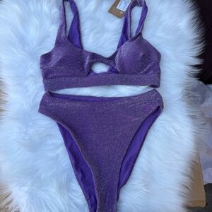 Berlook Purple Bikini Set 0001